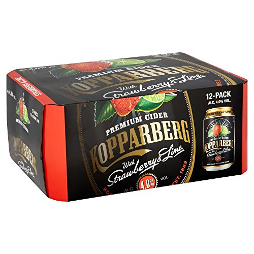 Kopparberg Strawberry and Lime Cider, 12 x 330ml von Kopparberg