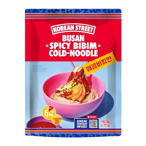 KOREAN STREET BUSAN SPICY BIBIM COLD-NOODLE 6PACK von Korean Street