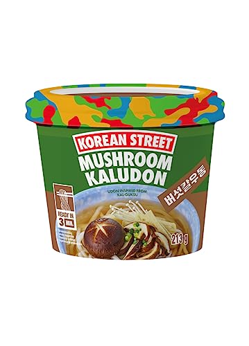 KOREAN STREET Instantnudeln, Kaludon Mushroom - 1 x 213 g von Korean Street