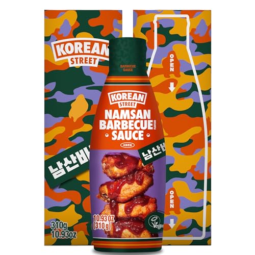 [KOREAN STREET] Namsan BBQ Sauce Special(310g)- Multi Functional Asiatic Sauce(Sweet & Umami), Great Pairing mit Steaks, Burger, Flügel - Made in Korea, Vegan, Non GMO von Korean Street