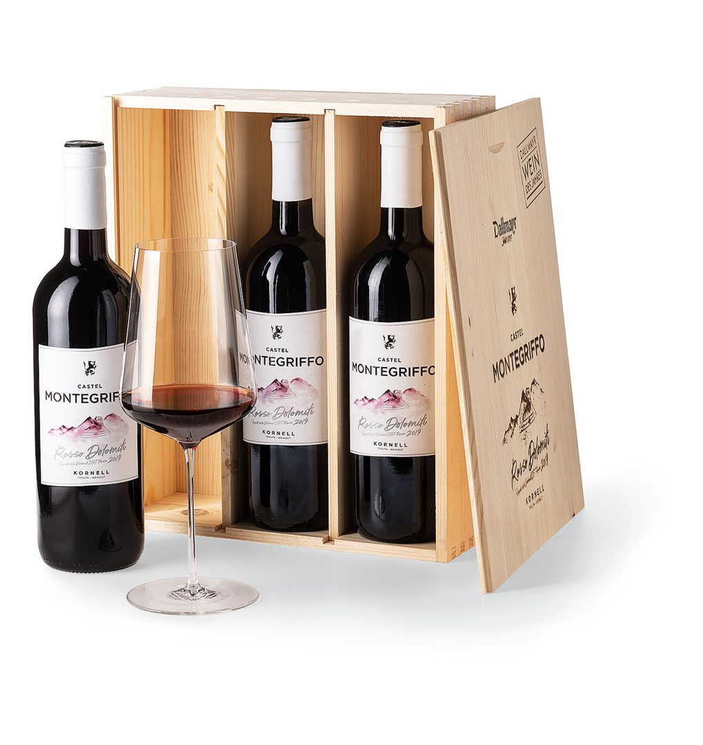 2019 Castel Montegriffo Rosso Dolomiti Vigneti delle Dolomiti IGT Rosso von Weingut Kornell