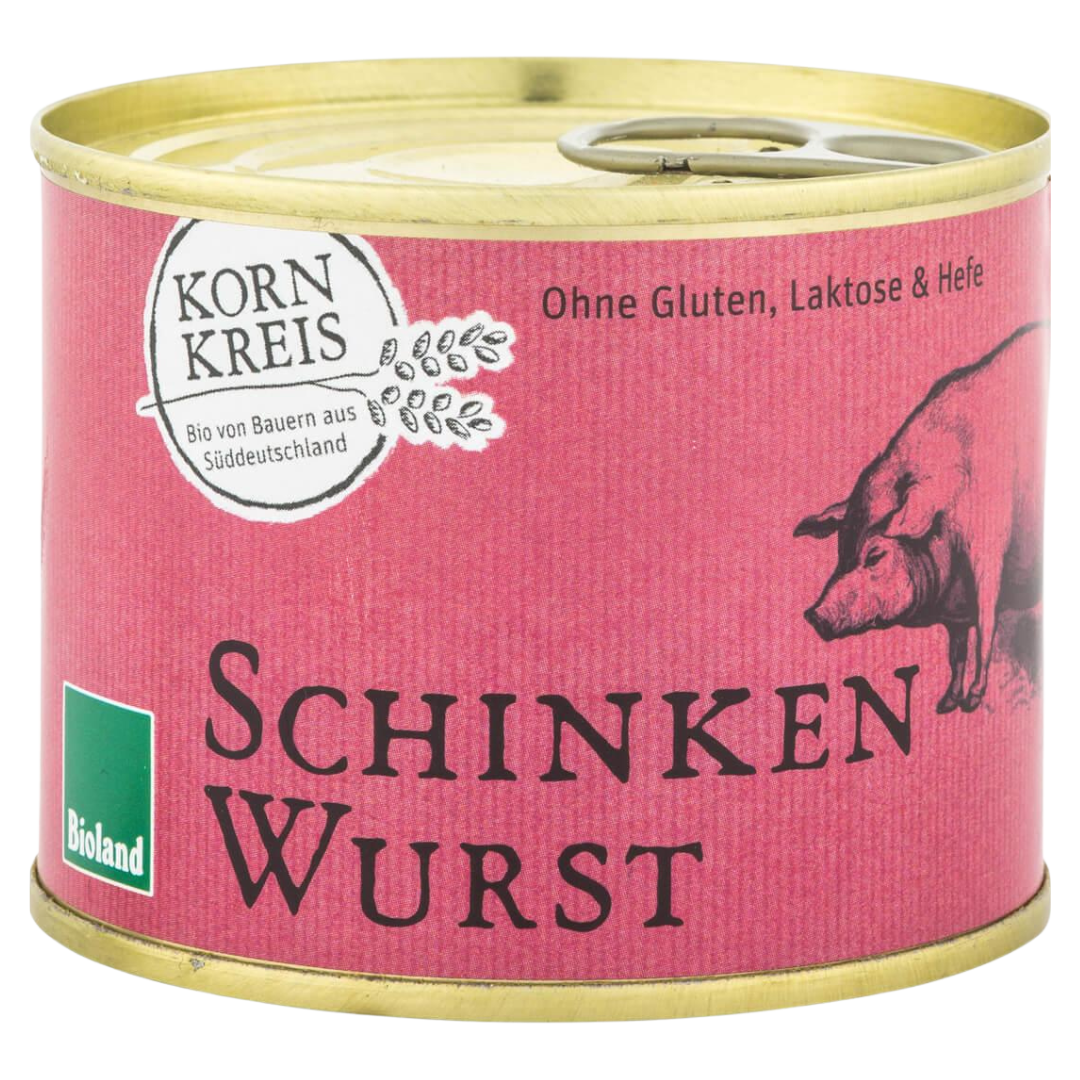 Bio Schinkenwurst, 190g von Kornkreis