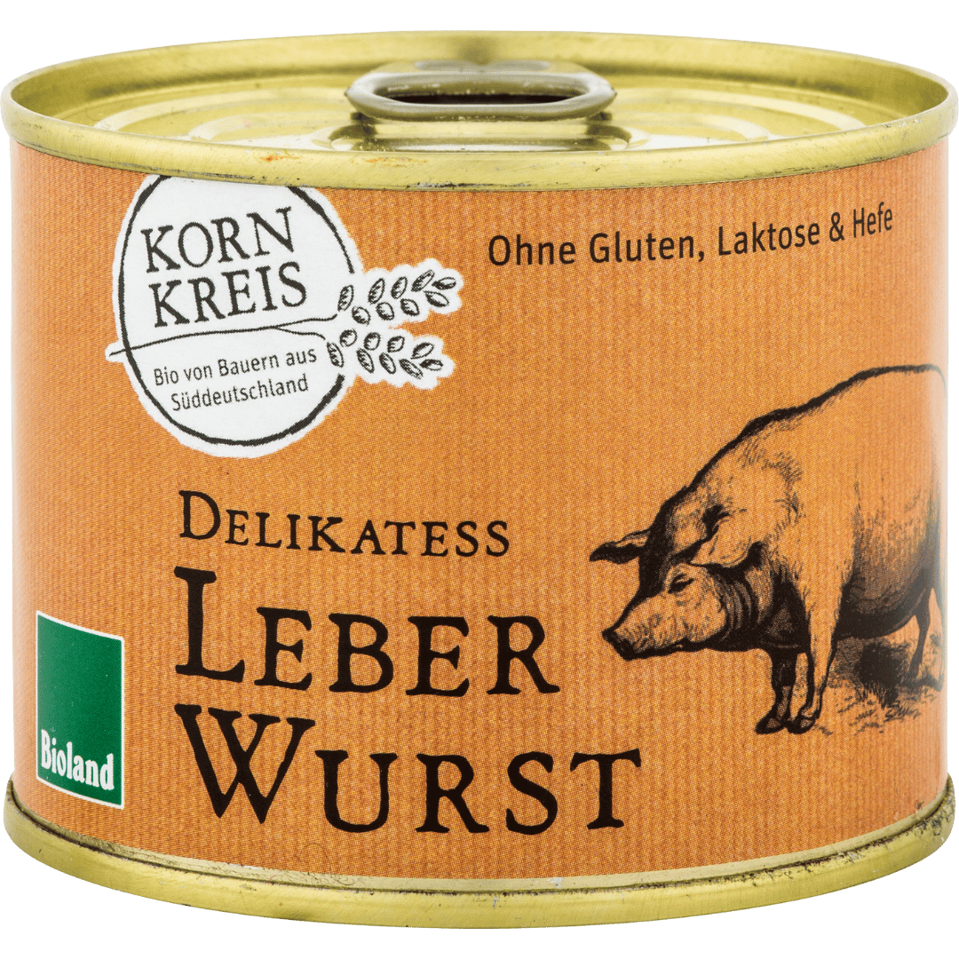 Delikatess-Leberwurst, 190g von Kornkreis