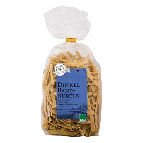 Kornkreis - Bioland Dinkel-Band-Nudeln - 500 g - 6er Pack von Kornkreis