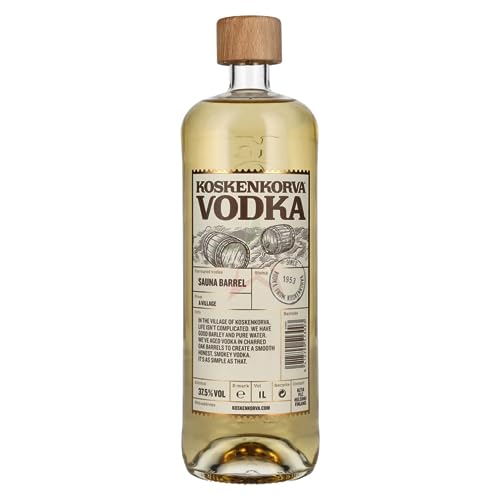 Koskenkorva Vodka SAUNA BARREL Flavoured 37,50% 1,00 lt. von Koskenkorva Vodka