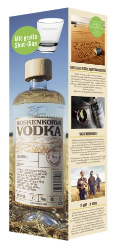 Koskenkorva Vodka - GP/Glas (1 x 0.7 l) von Koskenkorva