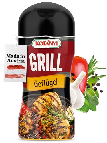 KOTÁNYI Grill Geflügel Grillgewürz 80g - Marinade für Huhn, Pute und Ente auf dem Grill - Gewürzmischung zum Grillen - [Jetzt für die nächste Grillparty bestellen!] von Kotanyi