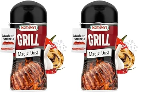 KOTÁNYI Magic Dust Grillgewürz 80g - BBQ-Rub für jede Fleischsorte - Gewürzmischung zum Grillen - Marinade für Fleisch - 100% natürliche Zutaten - [Jetzt für die nächste Grillfeier bestellen!] von Kotanyi