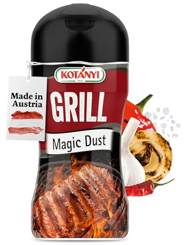 KOTÁNYI Magic Dust Grillgewürz 80g - BBQ-Rub für jede Fleischsorte - Gewürzmischung zum Grillen - Marinade für Fleisch - 100% natürliche Zutaten - [Jetzt für die nächste Grillfeier bestellen!] von Kotanyi