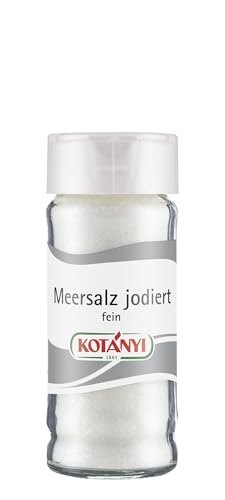 KOTÁNYI feines Meersalz jodiert, Glas 80 ml von Kotanyi