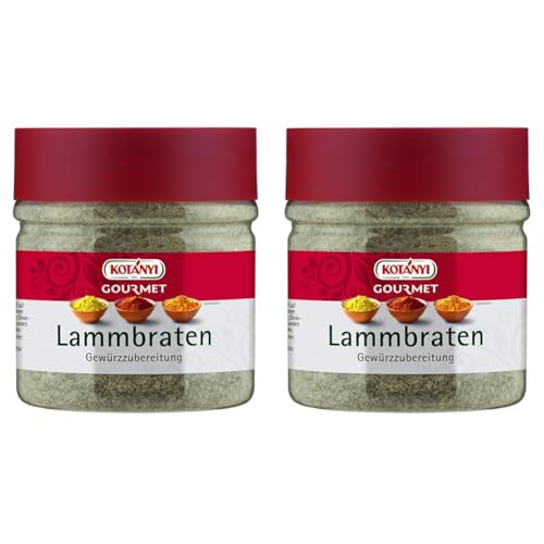 Kotanyi Gourmet Lammbraten Gewürzzubereitung | kräftig-würzig, 330 g (Packung mit 2) von Kotanyi