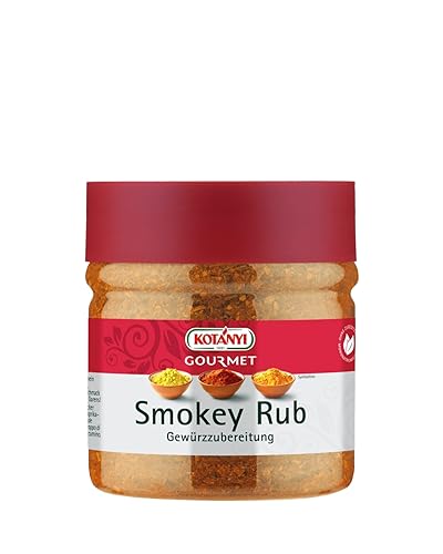 Kotányi Gourmet Smokey Rub Gewürzzubereitung, rauchig, leicht scharf, süßlich, 250g von Kotanyi