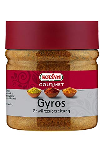 Kotanyi Gourmet Gyros Gewürzzubereitung, beste mediterrane Zutaten, 235 g von Kotanyi