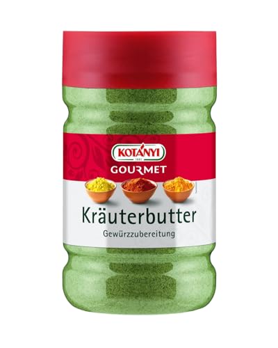 Kotanyi Kräuterbutter Gewürzzubereitung Gewürze für Großverbraucher und Gastronomie, 820 g von Kotanyi