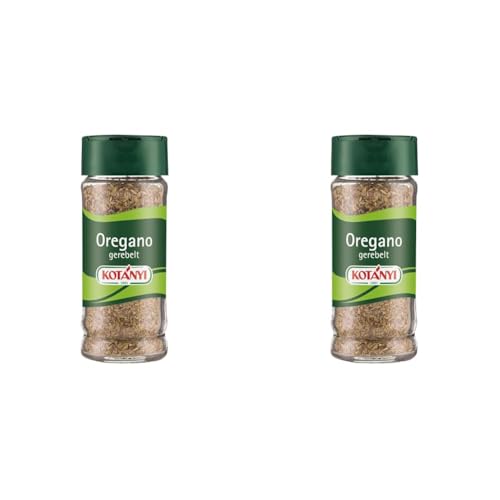 Kotanyi Oregano gerebelt - Glas 80 ml (Packung mit 2) von Kotanyi