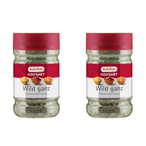 Kotanyi Wild Gewürzmischung ganz, Gewürze für Großverbraucher und Gastronomie, 1200 ccm, ca. 313 g (Packung mit 2) von Kotanyi