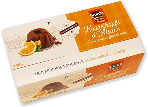 Elsässer Gugelhupf-Kakaokonfekt mit Orange (16 Stk.) von Kougelhopfs d'Alsace