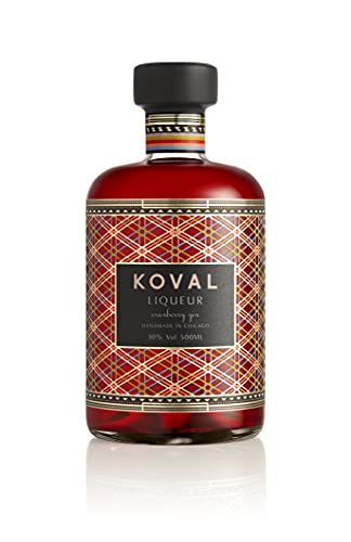 Koval Cranberry Gin Likör ,500 ml ,30% Vol. ,Fruchtige Noten von Cranberry ,Erfrischende Süße, Absolute Fruchtbombe ,Perfekt als sommerlicher Cocktail/ Glühwein ,Best American Gin Liqueur 2019 von Koval