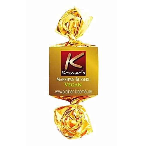 KRÄMER'S BIOMANUFAKTUR Bio Marzipanbusserl, Zartbitter, 21g (12er Pack) von Krämer's Biomanufaktur