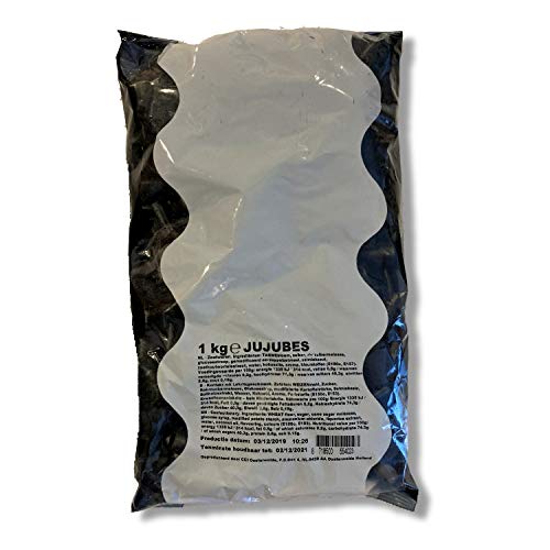 Kraepelien and Holm Jujubes Soft/Salty Lakritz 1 kg von Kraepelien and Holm