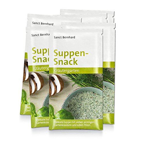 Sanct Bernhard Suppen-Snack Kräutergarten 10er-Pack von Kräuterhaus Sanct Bernhard