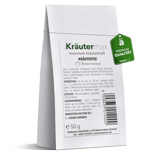 Kräutermax Brennnessel Tee 1 x 50 g von Kräutermax.