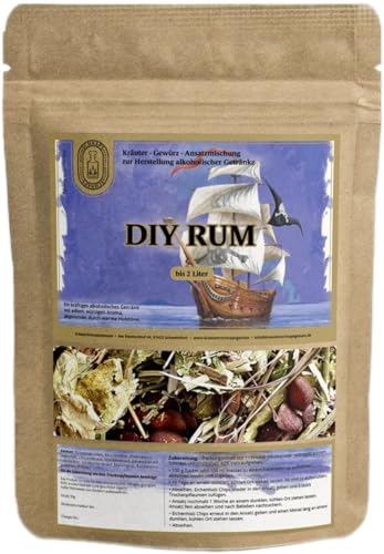 Ansatzmischung zum Selbermachen. 13 Varianten Likör, Kräuterlikör, Kräuterschnaps für jeden Geschmack (DIY Rum) von KräuterschnapsGenuss