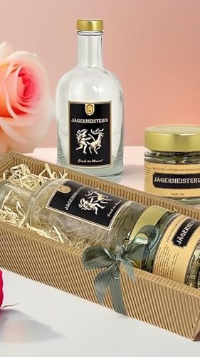 Geschenk Set zum Selber machen | Kräuterlikör Ansatzmischung (Jägermeisterin) von KräuterschnapsGenuss