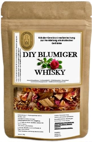 Whisky Set zum Selber machen… (DIY blumiger Whisky) von KräuterschnapsGenuss