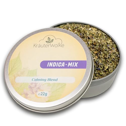 Kräuterwolke Indica Mix - Calming Blend - 100% natürliche Kräutermischung 22g von Kräuterwolke