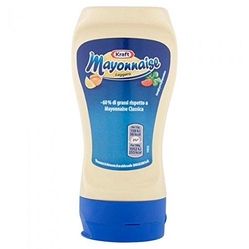 Kraft Mayonnaise Leggera Light fettarm mayo würzen soße squeeze sauce 220 ml von Kraft Foods