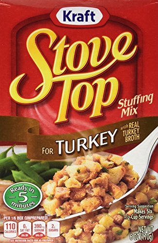 Kraft Stove Top Turkey Stuffing Mix (Pack of 3) 6 oz Boxes von Kraft