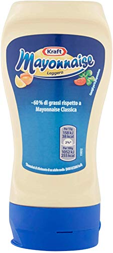 3x Kraft Mayonnaise Leggera Light fettarm mayo würzen soße squeeze sauce 220 ml von Kraft