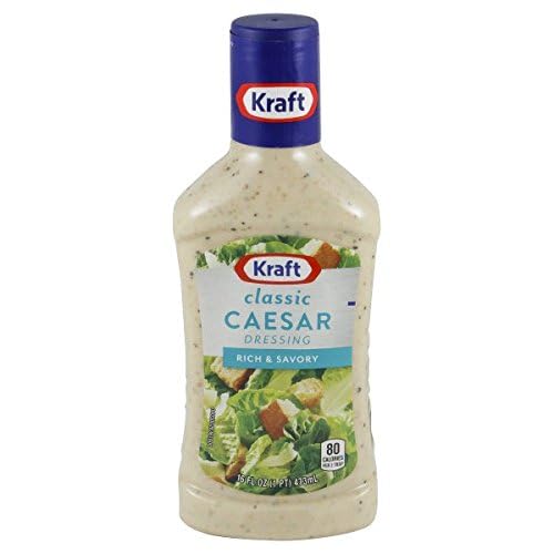 Kraft, Classic Caesar Dressing, 473 ml Flasche (3 Stück) von Kraft