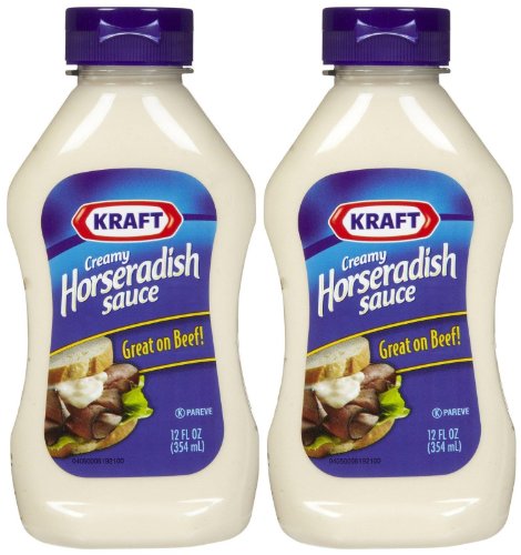 Kraft Cremige Meerrettich-Sauce, 340 ml, 2 Stück von Kraft