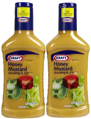 Kraft Dressing, Honigsenf, 473 ml, 2 Stück von Kraft