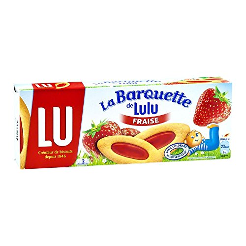 Kraft French Cookies LU Barquettes Erdbeere von Kraft