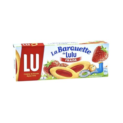 Kraft French Cookies LU Barquettes Erdbeere von Kraft