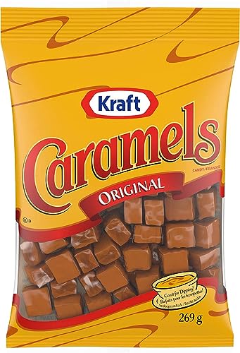 Kraft Original Caramels Chewy Candy 269 g Beutel (importiert aus Kanada) von Kraft