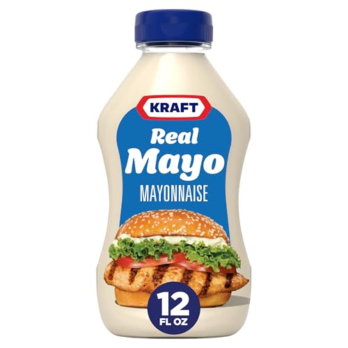 Kraft Real Mayo Creamy & Smooth Mayonnaise, 355 ml Flasche von Kraft