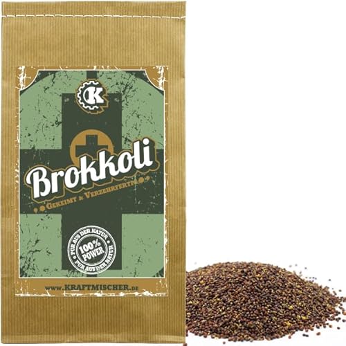 Brokkoli gekeimt, Bio-Rohkostqualität 250g von Kraftmischer