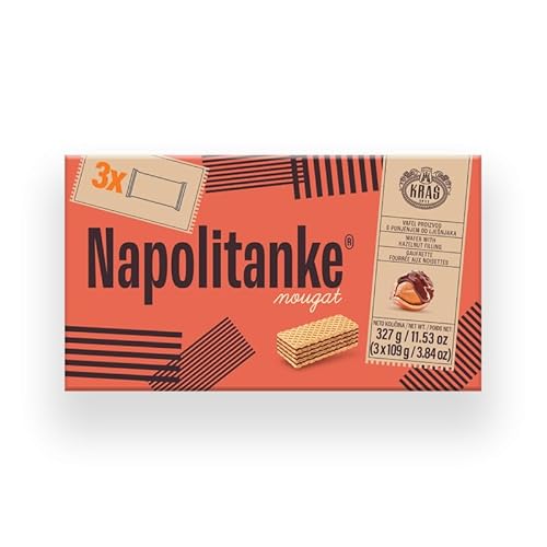 Kras Napolitanke Haselnuss Neapolitanerwaffeln (1 x 327 g) von Kras