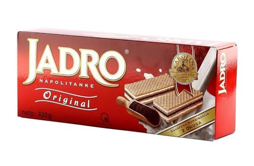 Kras Waffeln Napolitanke Jadro Original 430g von Kras