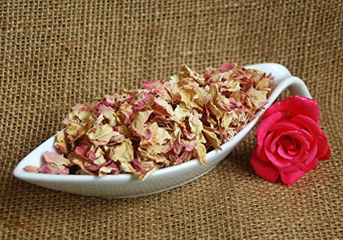 Krauterino24 - Rosenblütenblätter rosa ganz, Menge:250g von Krauterino24