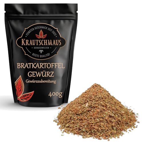 800g Bratkartoffel Gewürz von Krautschmaus, Bratkartoffelgewürz, Gewürzsalz für Kartoffel, Kartoffelgewürz, Gewürzmischung ohne Zusatzstoffe von Krautschmaus