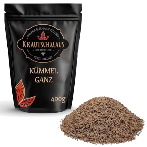 800g Kümmel ganz von Krautschmaus, Kümmelsamen, Kümmelsaat, echter Kümmel Gewürz, Kümmeltee von Krautschmaus