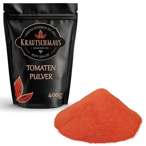 800g Tomatenpulver von Krautschmaus, Tomatengewürz, getrocknete Tomaten Pulver, Premium Tomaten gemahlen,Gewürz ohne Zusatzstoffe von Krautschmaus