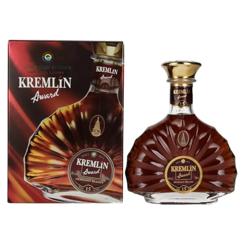 Kremlin Award 15 Years Old Armenian Brandy 40% Vol. 0,5l in Geschenkbox von Kremlin