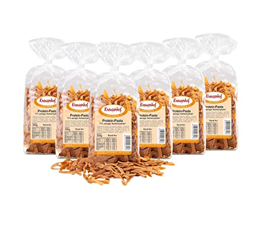 Kreuzerhof Protein Pasta - vegane Nudeln im 6er Pack (6x250g) von Kreuzerhof