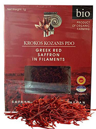 Krokos Kozanis Griechischer roter Safran, 1 g x 6 von Krokos Kozanis